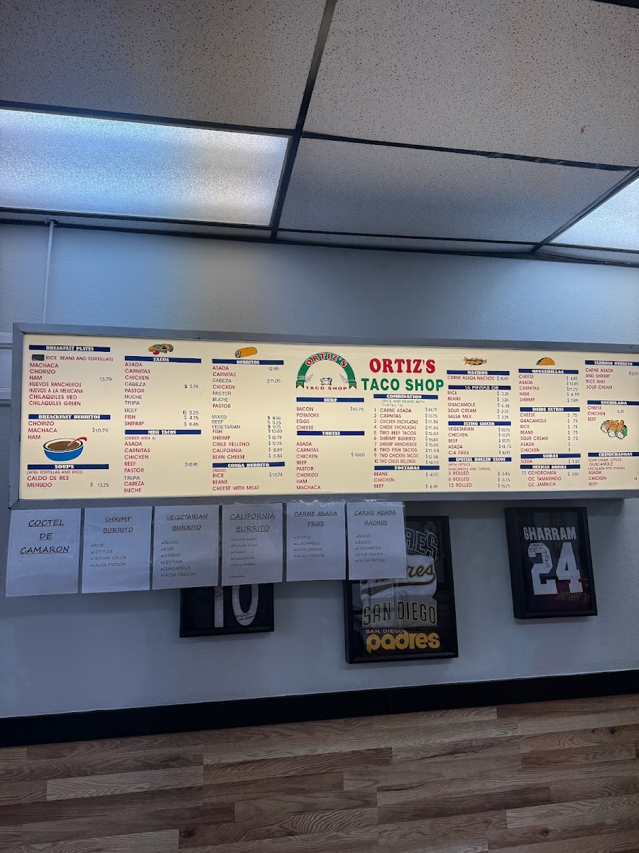 Ortiz's Taco Shop Menu - Image 6